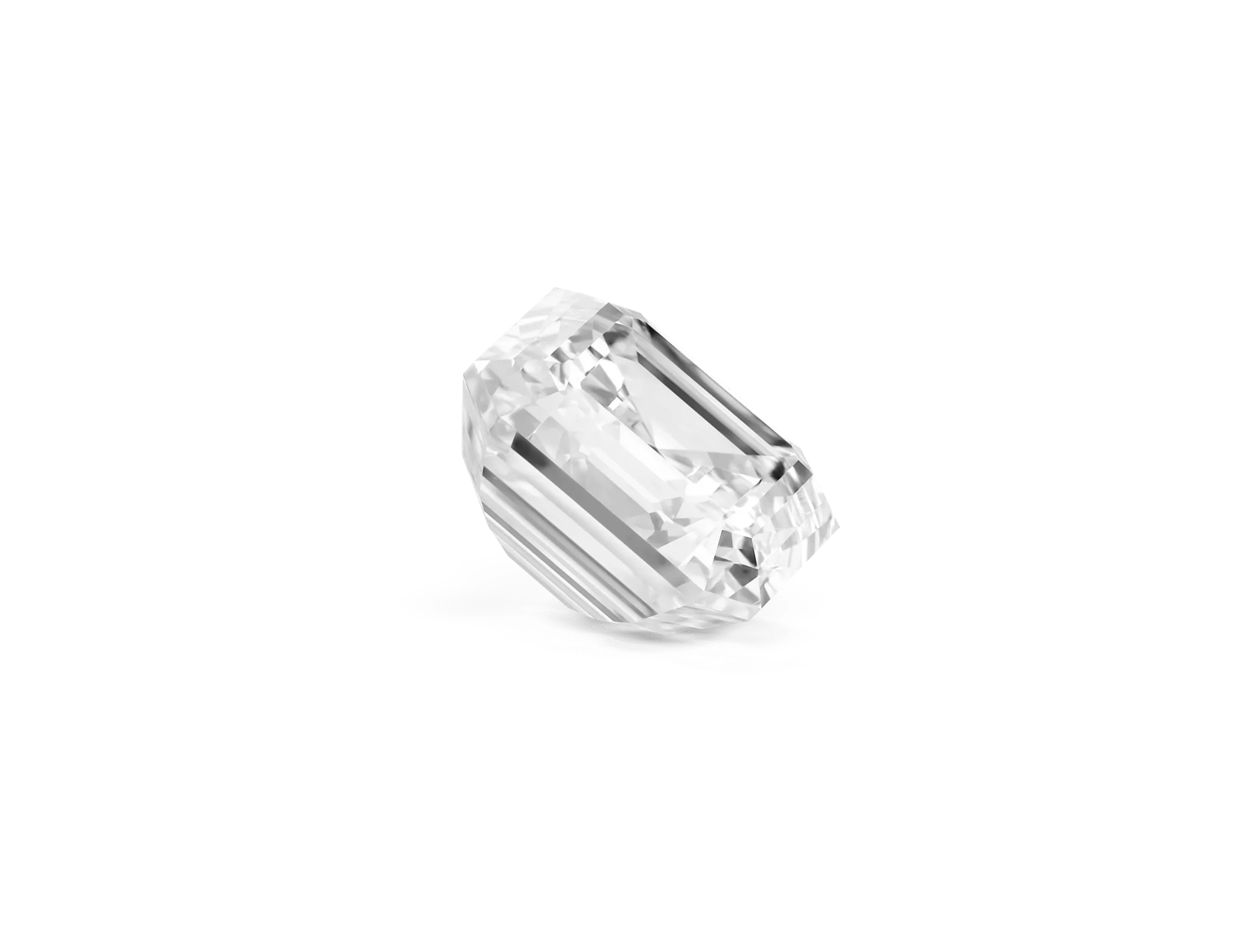 Lab-Grown Loose 2ct. Asscher Cut Diamond | White