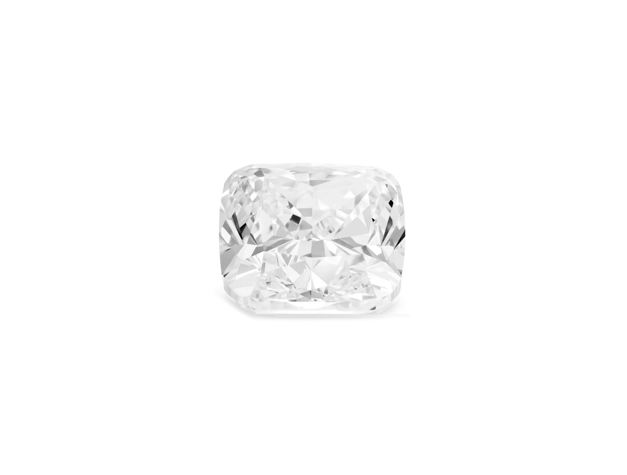 Lab-Grown Loose 2ct. Cushion Cut Diamond | White