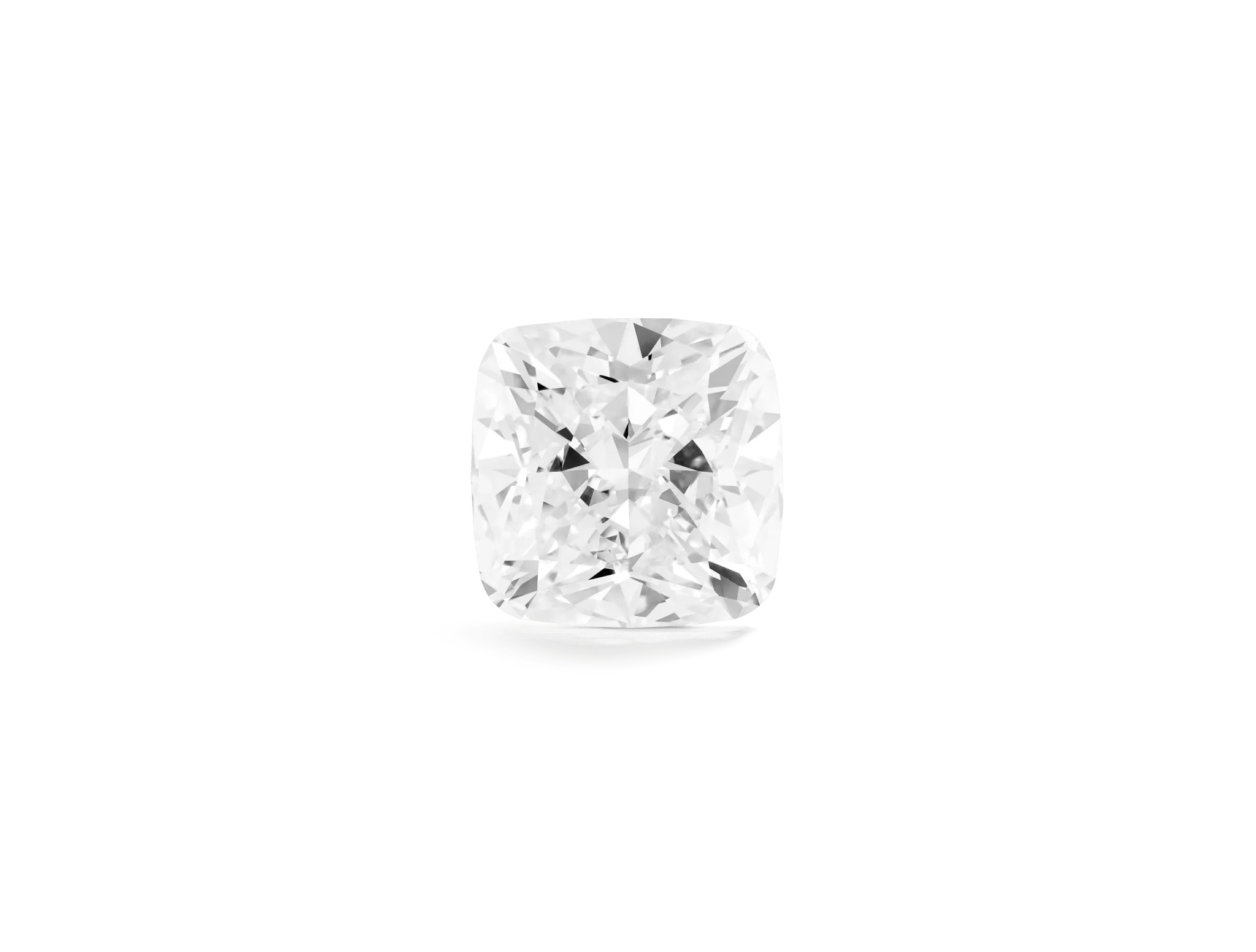 Lab-Grown Loose 2ct. Cushion Cut Diamond | White