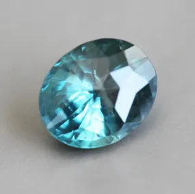 Loose 4.68 Ct Oval Teal Sapphire