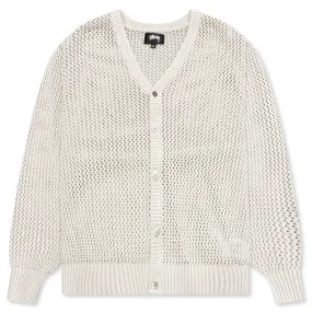 Loose Gauge Cardigan - Natural