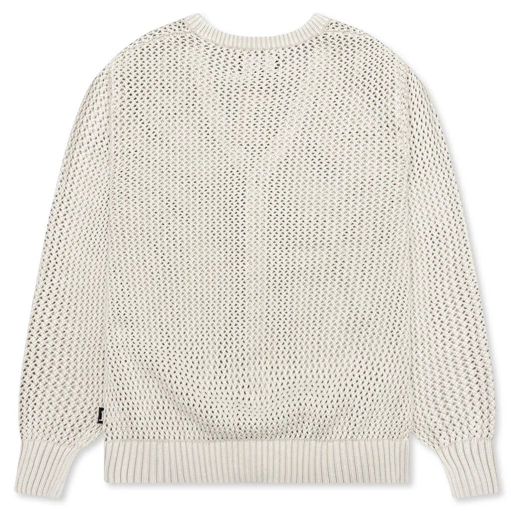 Loose Gauge Cardigan - Natural