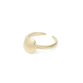 Luna Menuda Adjustable Ring - Bronze