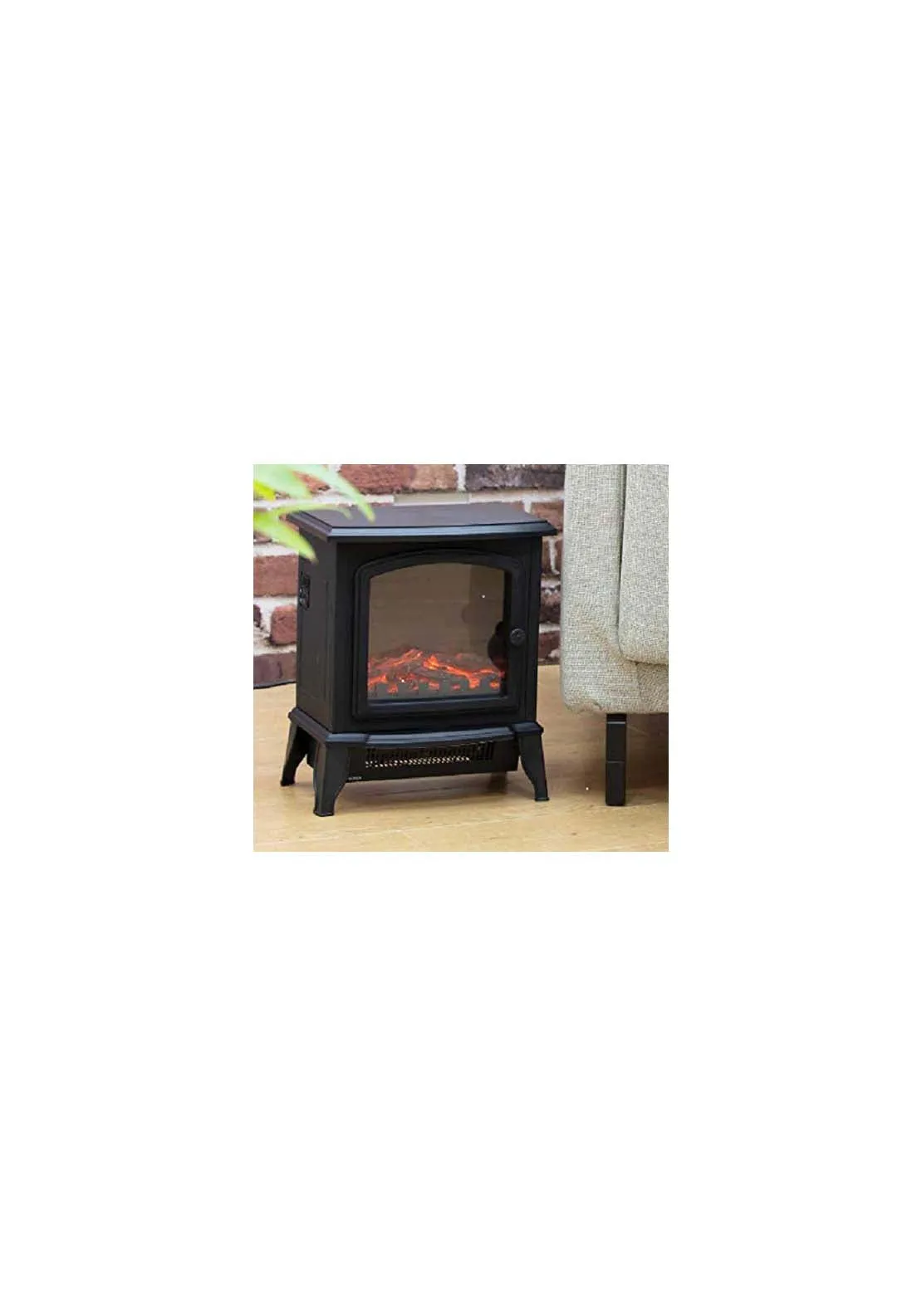 Mable Compact Stove Fire | WL46021 - Black