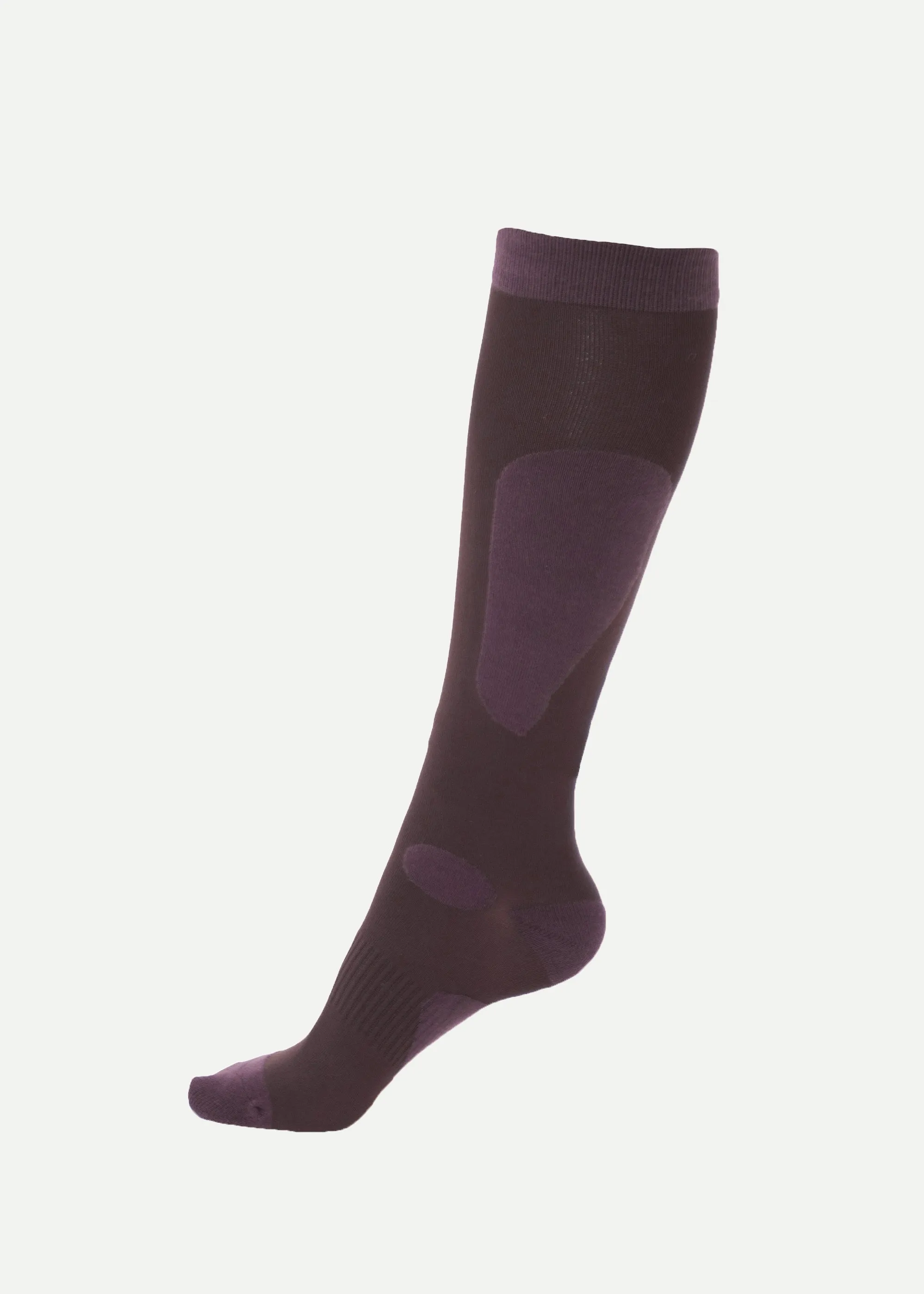 Maroon Tech Riding Socks