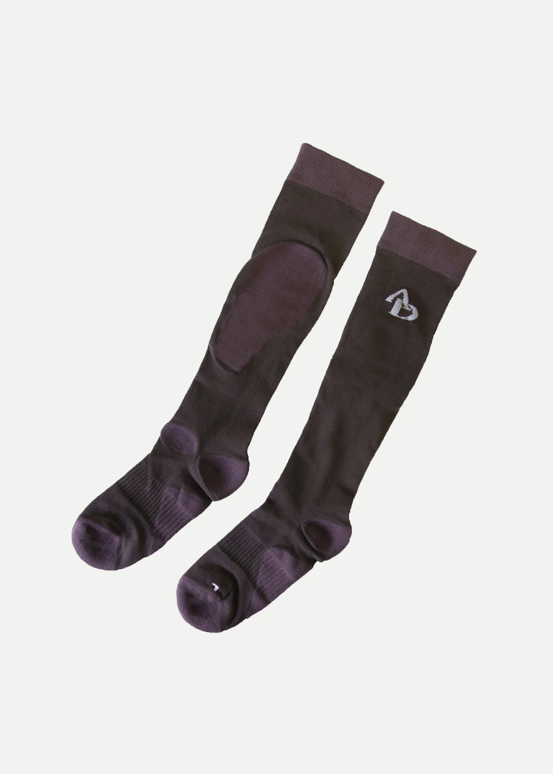 Maroon Tech Riding Socks