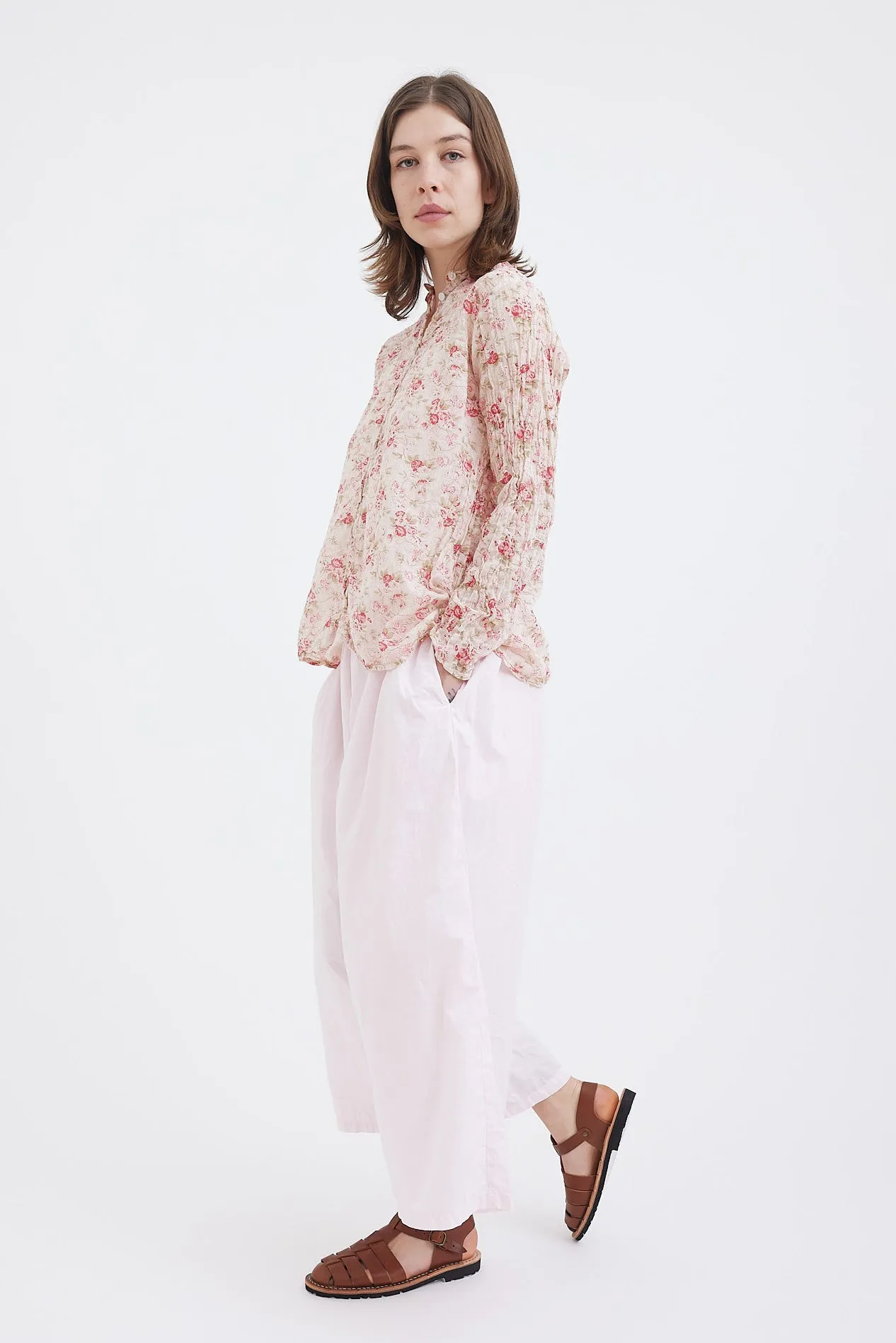 Metta - Ida Shirt - Cotton Voile La Petite Rose