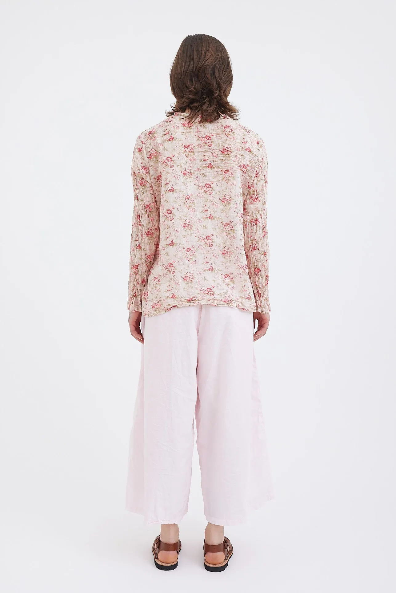 Metta - Ida Shirt - Cotton Voile La Petite Rose