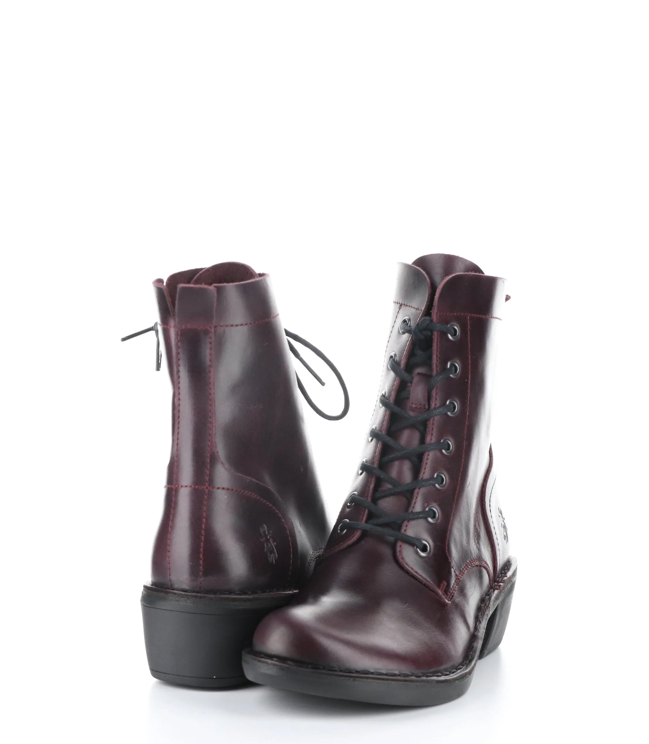 MILU044FLY 007 WINE Lace-up Boots