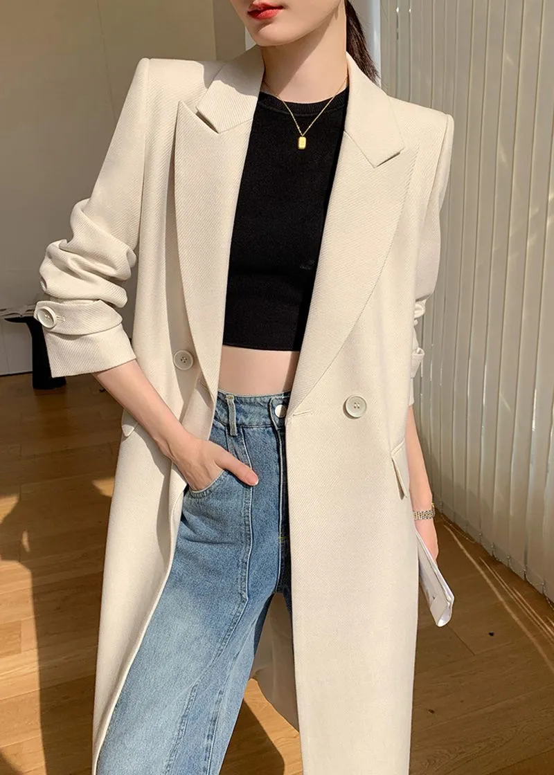 Misty Double-Breasted Belt Trench Coat