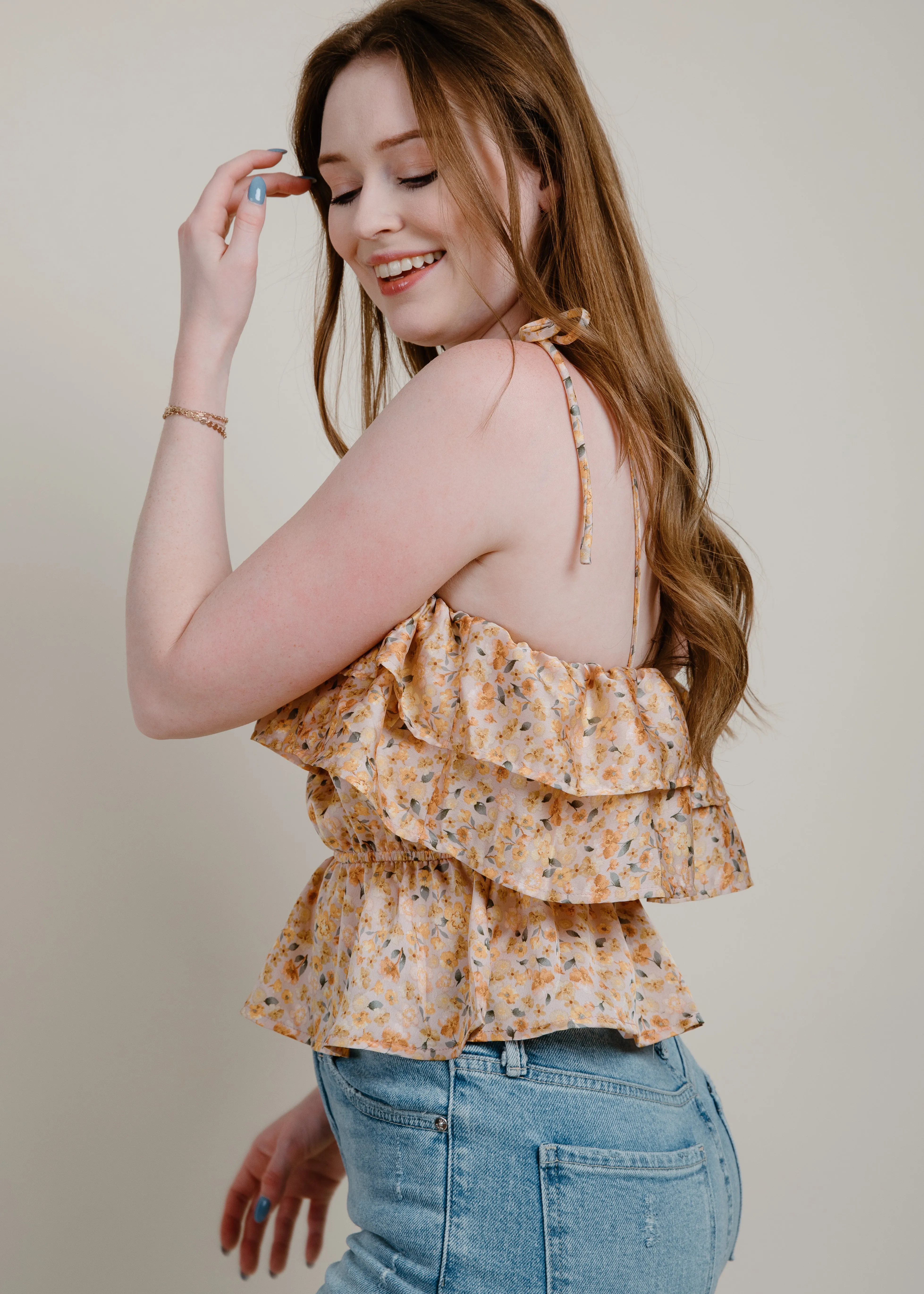 Monica Floral Top