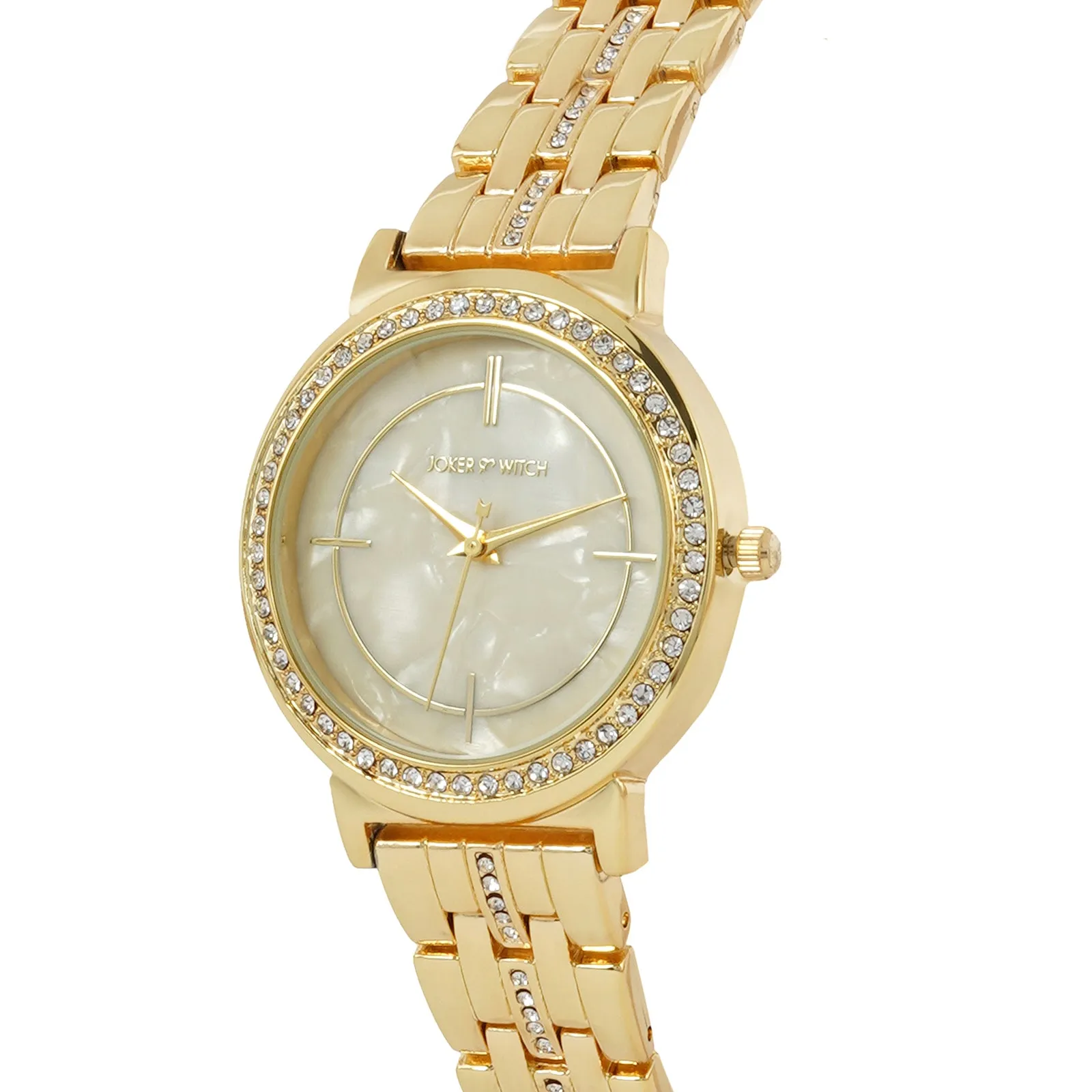 Moonlight All Gold Rhinestone Watch