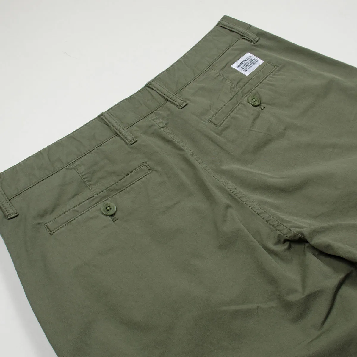 Norse Projects - Aros Light Twill Chinos - Dried Olive