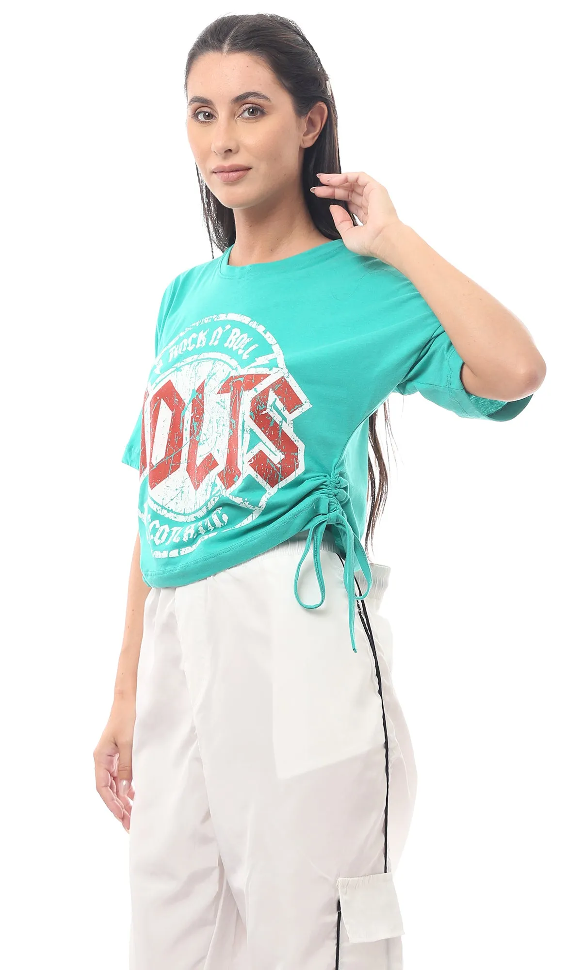 O170948 Women Short Sleeve