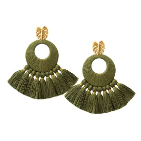 Olive Florentine Earrings