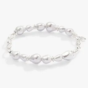 Organic Pearl Bracelet