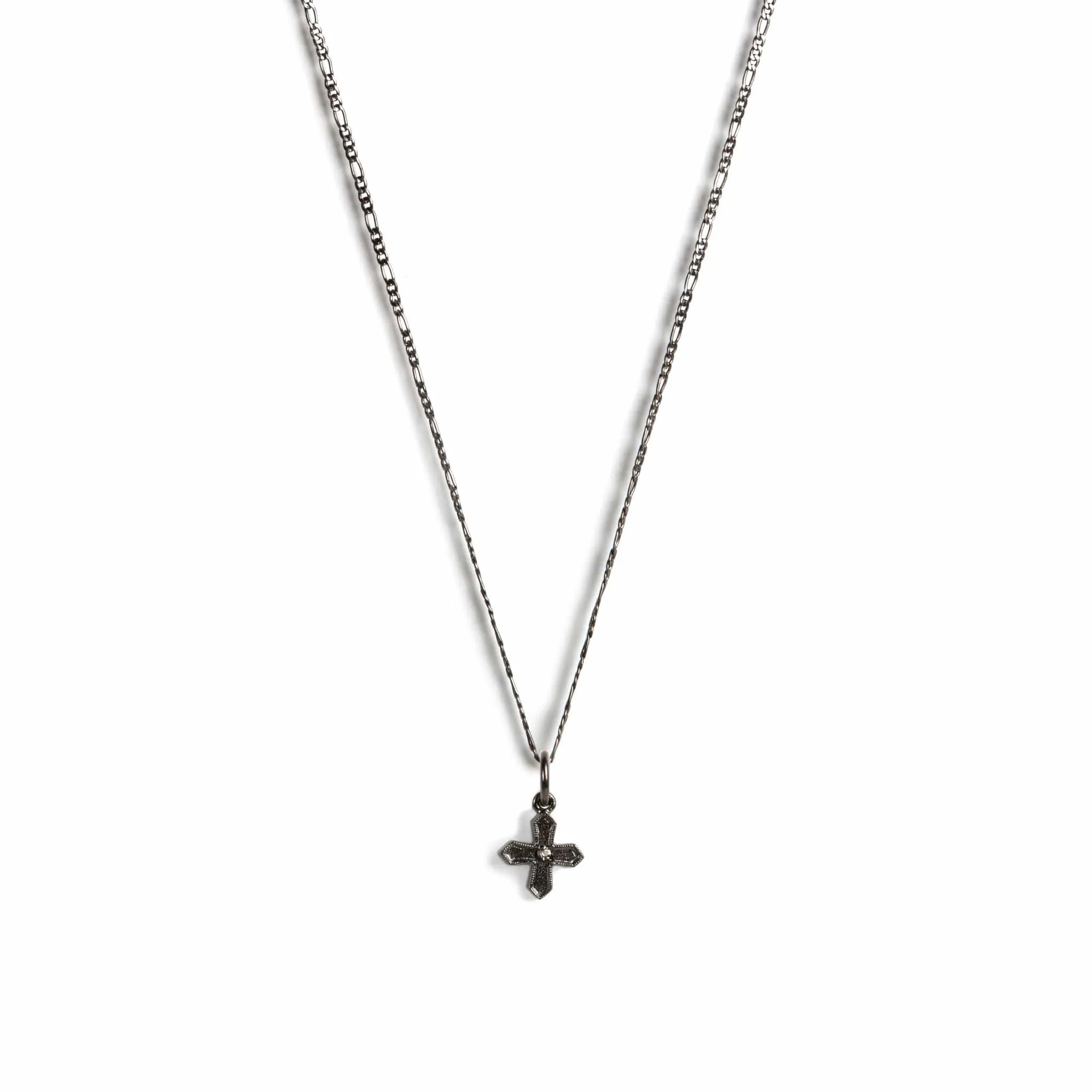 Peace Cross Charm Necklace