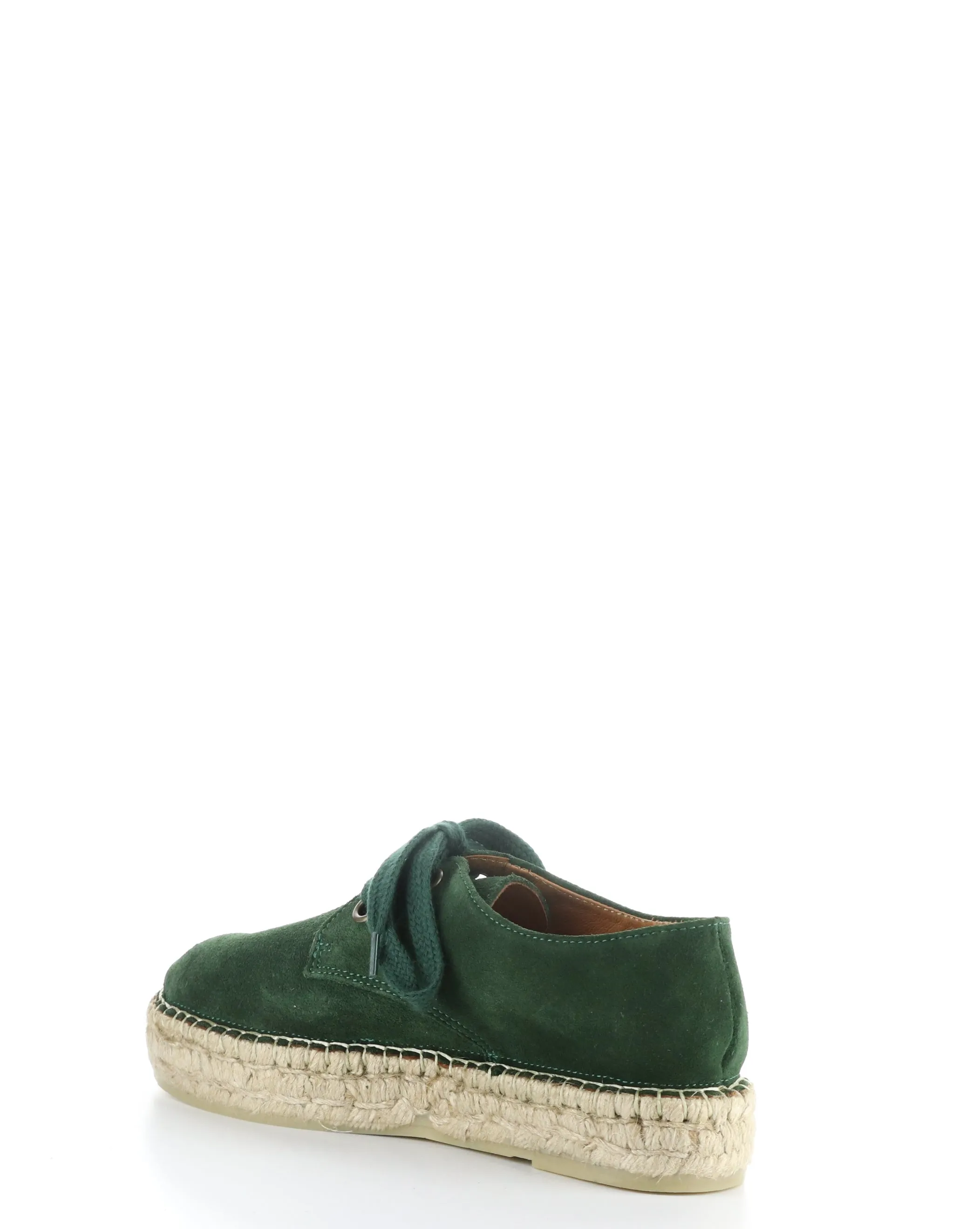 PETH525FLY 001 DARK GREEN Lace-up Shoes