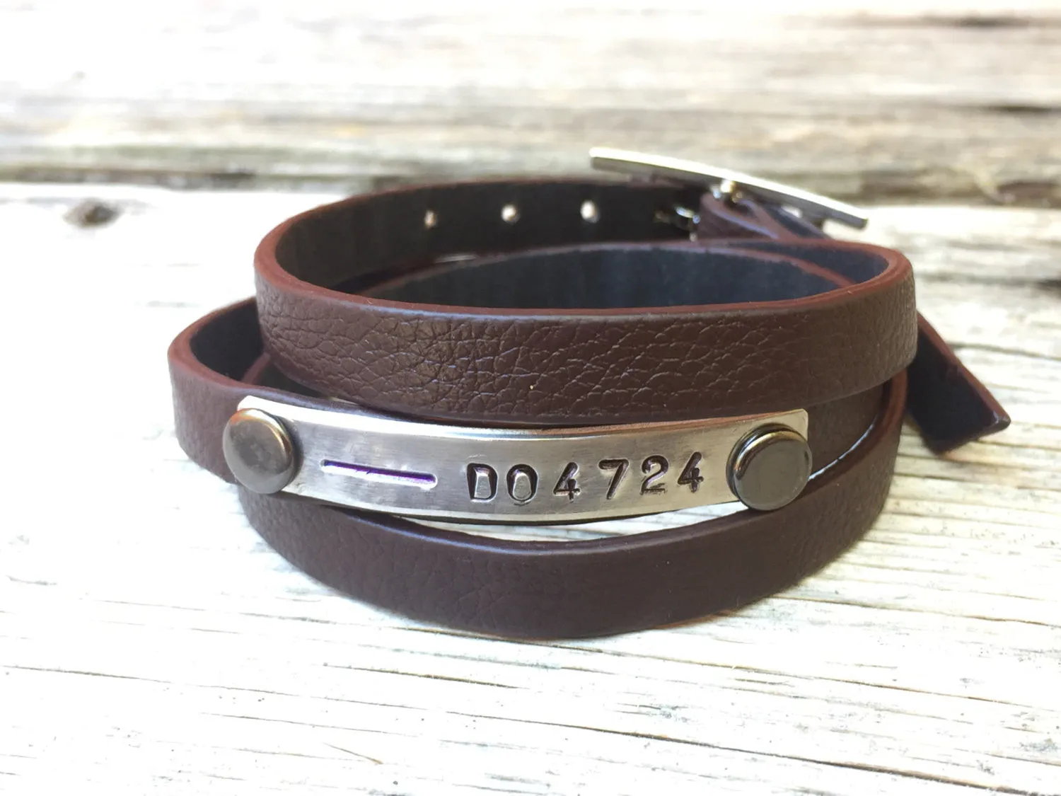 Police and Firefighter Wife Bracelet