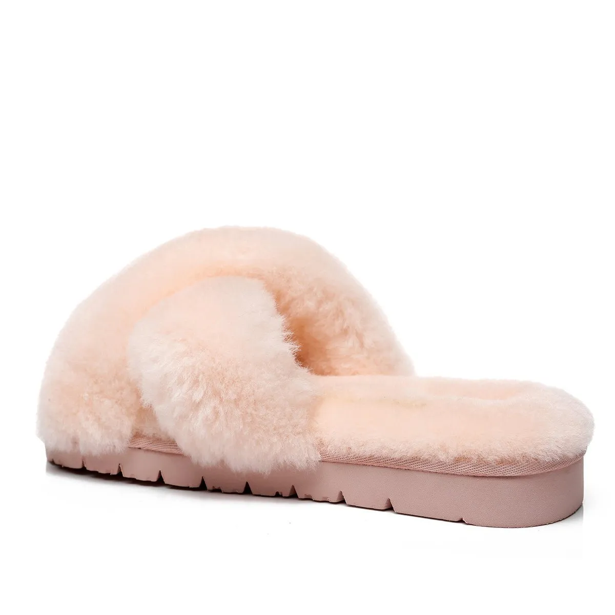 Premium Cross Fluff Ultra Comfort Sole UGG Slippers