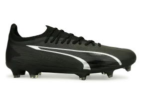 PUMA Men's Ultra Ultimate FG/AG Black