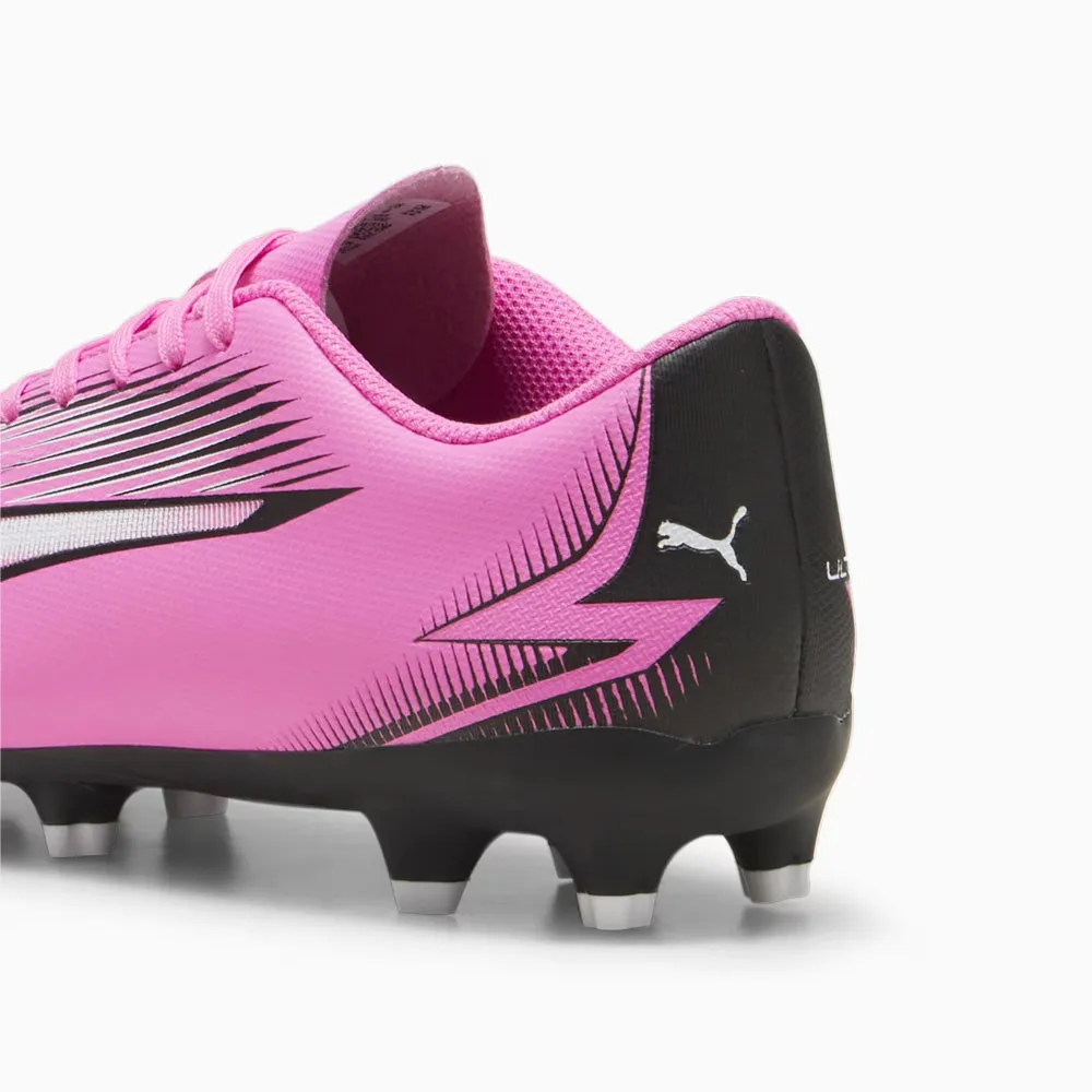 Puma Ultra Play FG Jnr Football Boots (Poison Pink/White/Black)