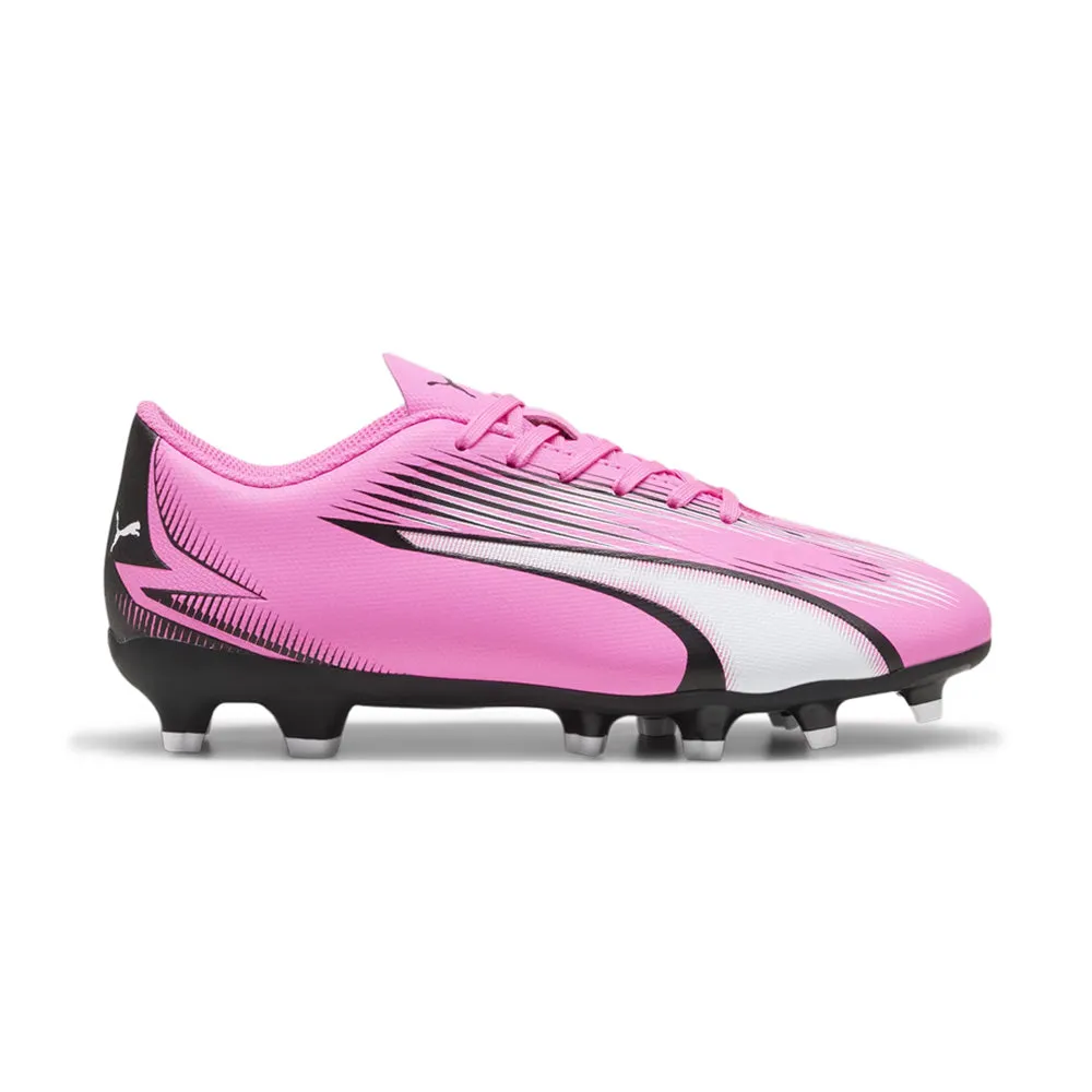 Puma Ultra Play FG Jnr Football Boots (Poison Pink/White/Black)