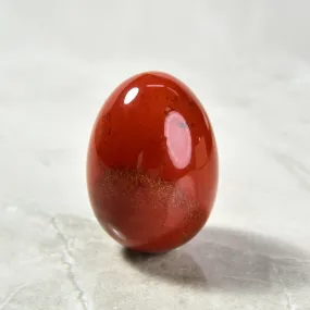 Red Jasper Egg Carving