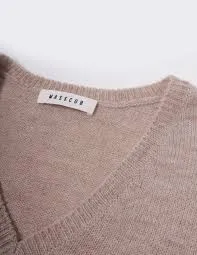 Rose V-Neck Knit Troncoso