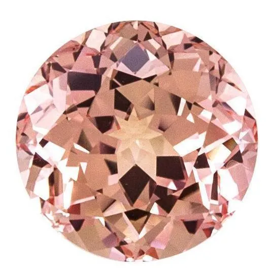 Round FAB Lab-Grown Champagne Sapphire Gems