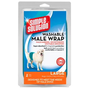 Simple Solution Washable Male Wrap Size Large