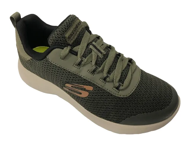 Skechers Dynamight 97771L OLV olive green children's sneakers