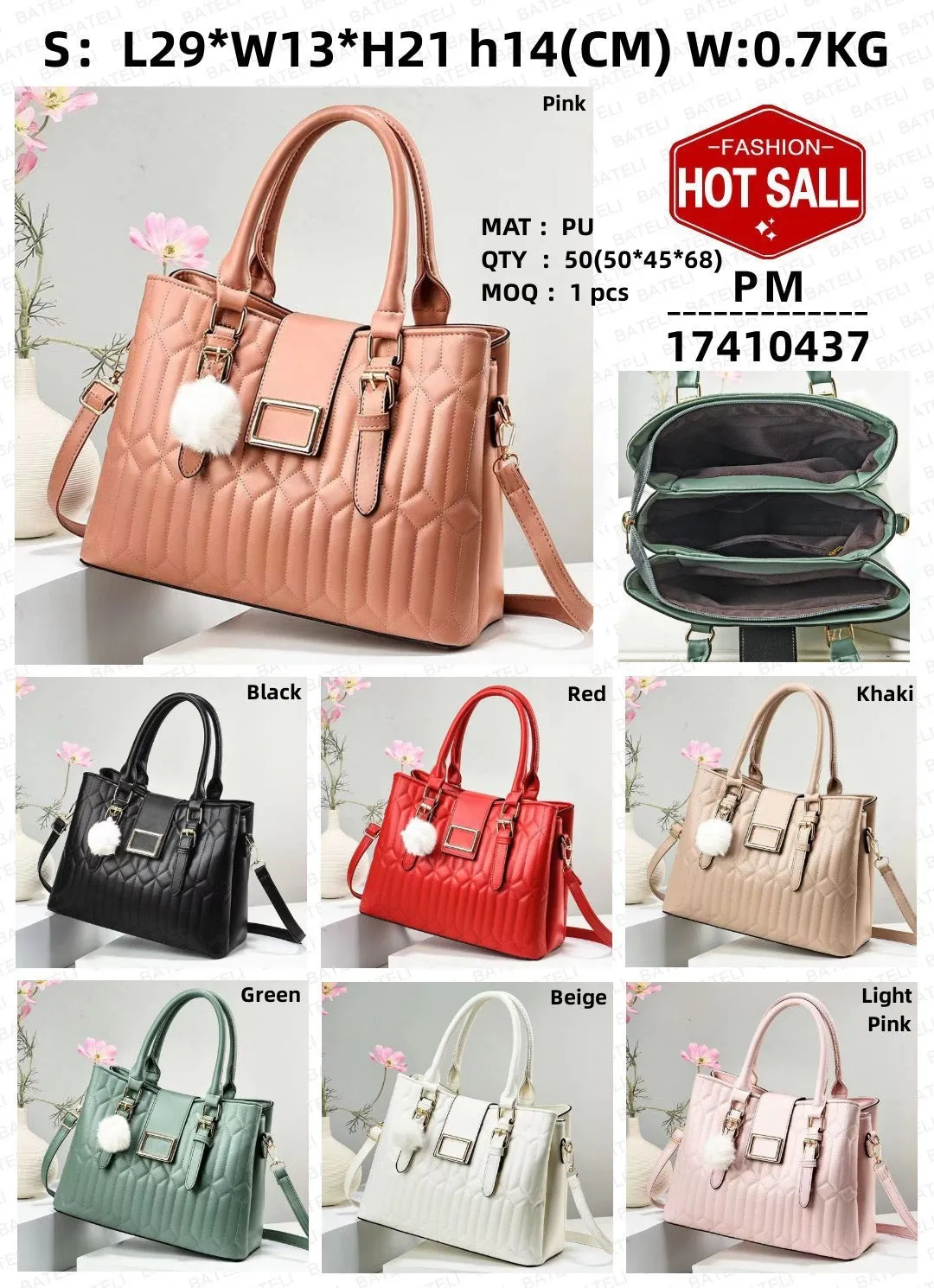 Skin Ladies Handbags 8820-1