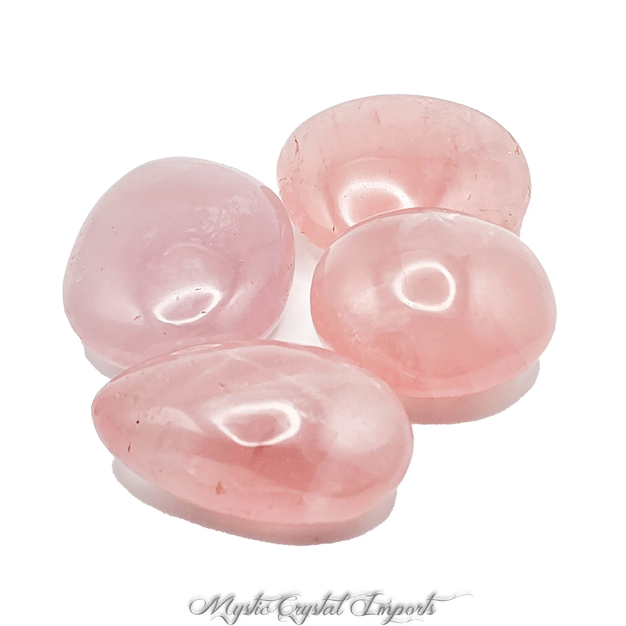 Small Rose Quartz Crystal Palm Stone(s)