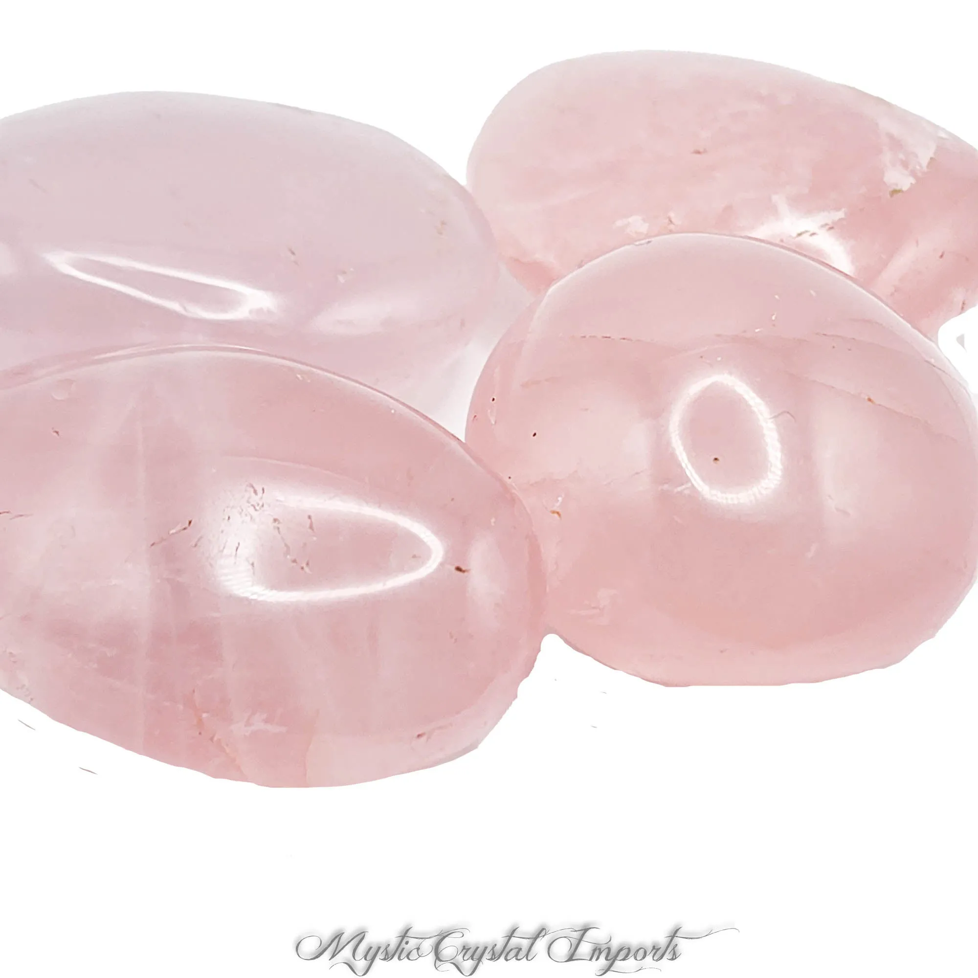 Small Rose Quartz Crystal Palm Stone(s)