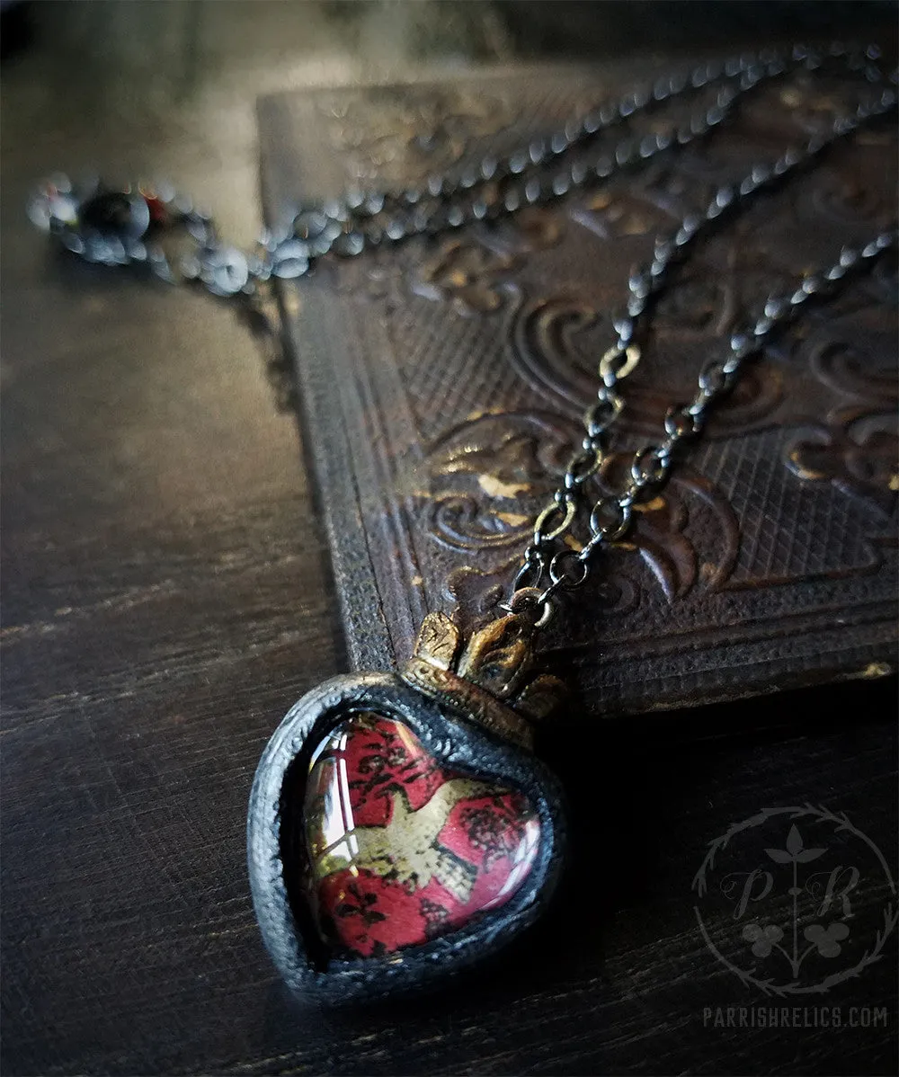 Soar ~ Sacred Heart Pictorial Amulet