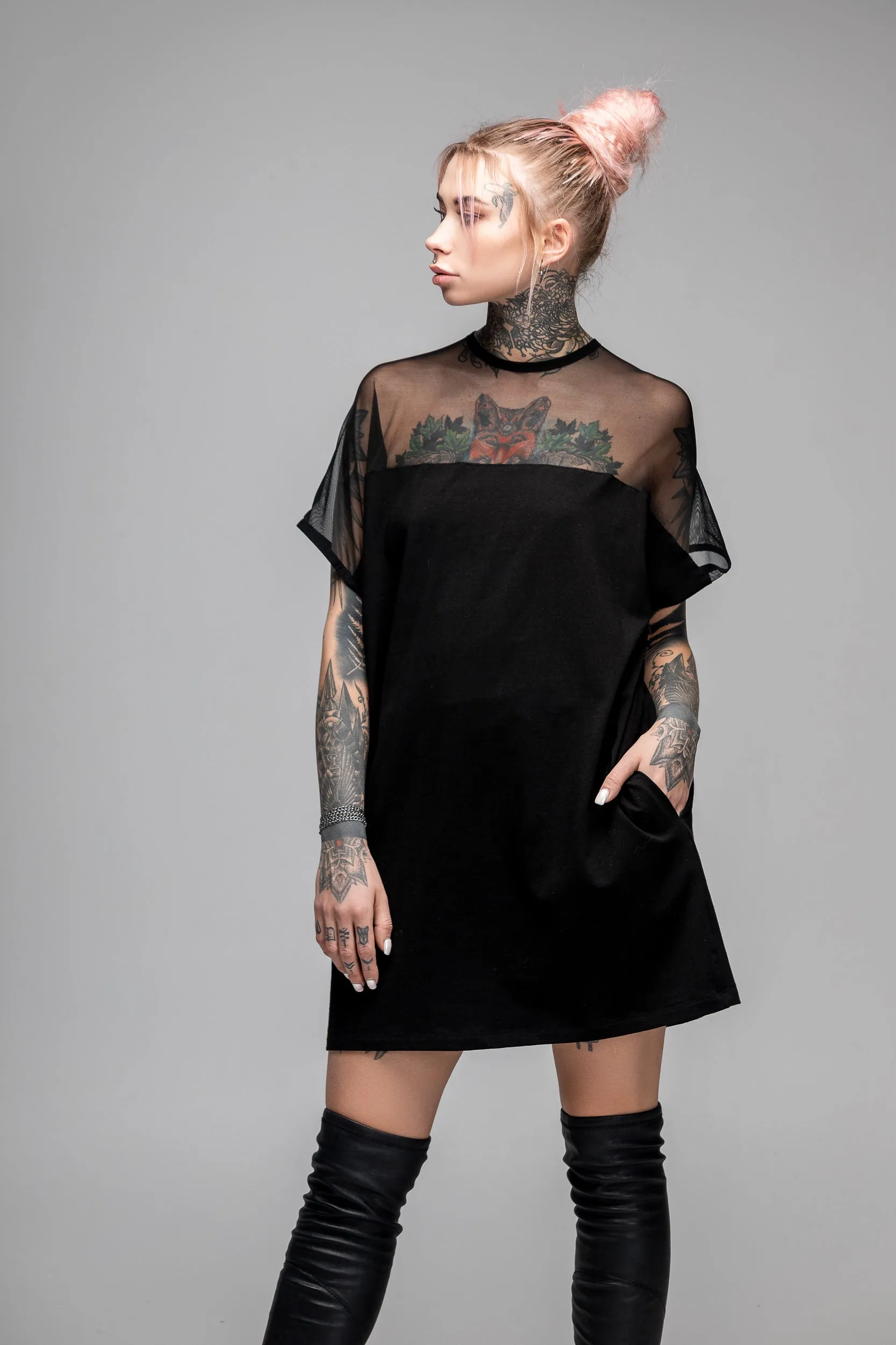 T-shirt mini dress