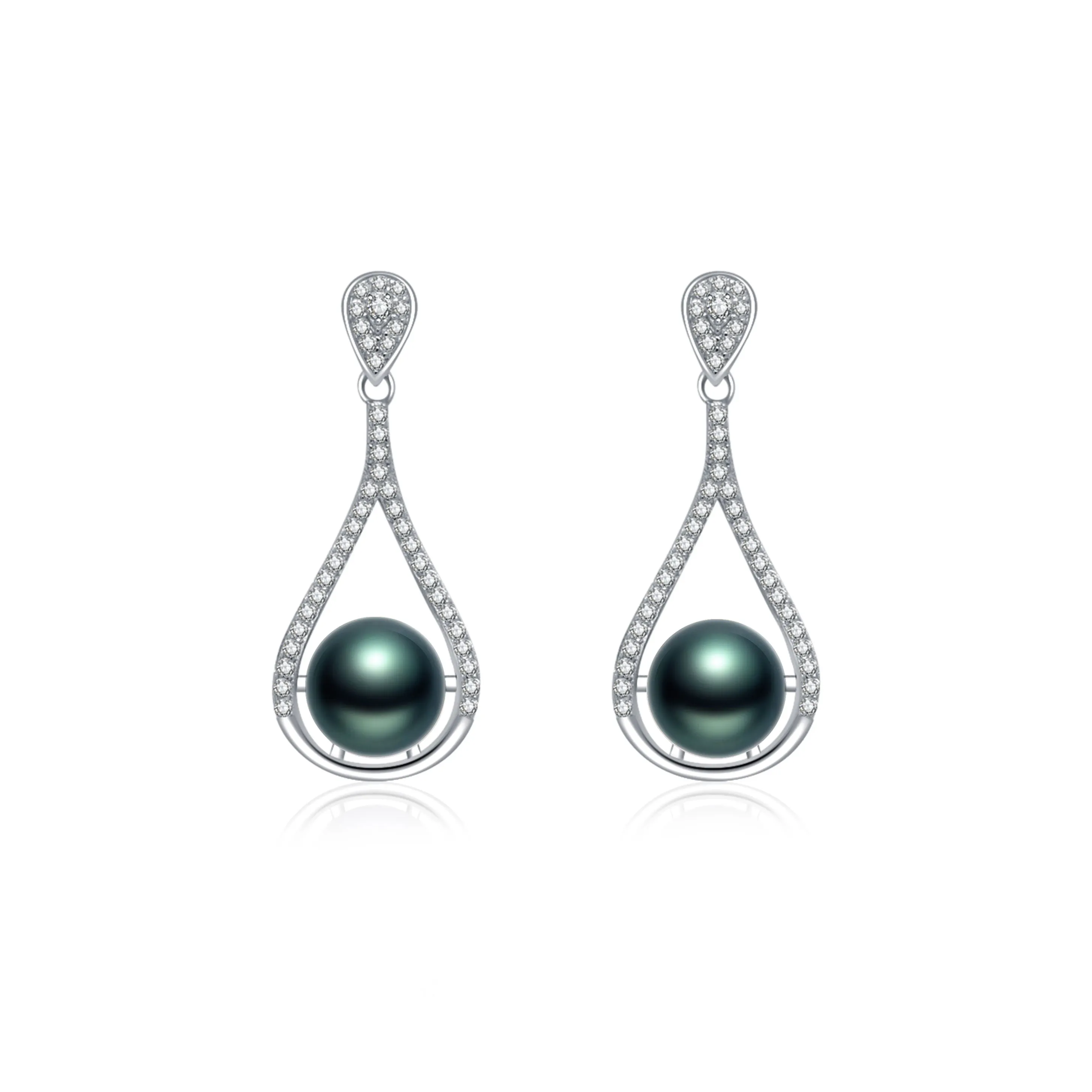 Tahitian Pearl Earrings WE00783