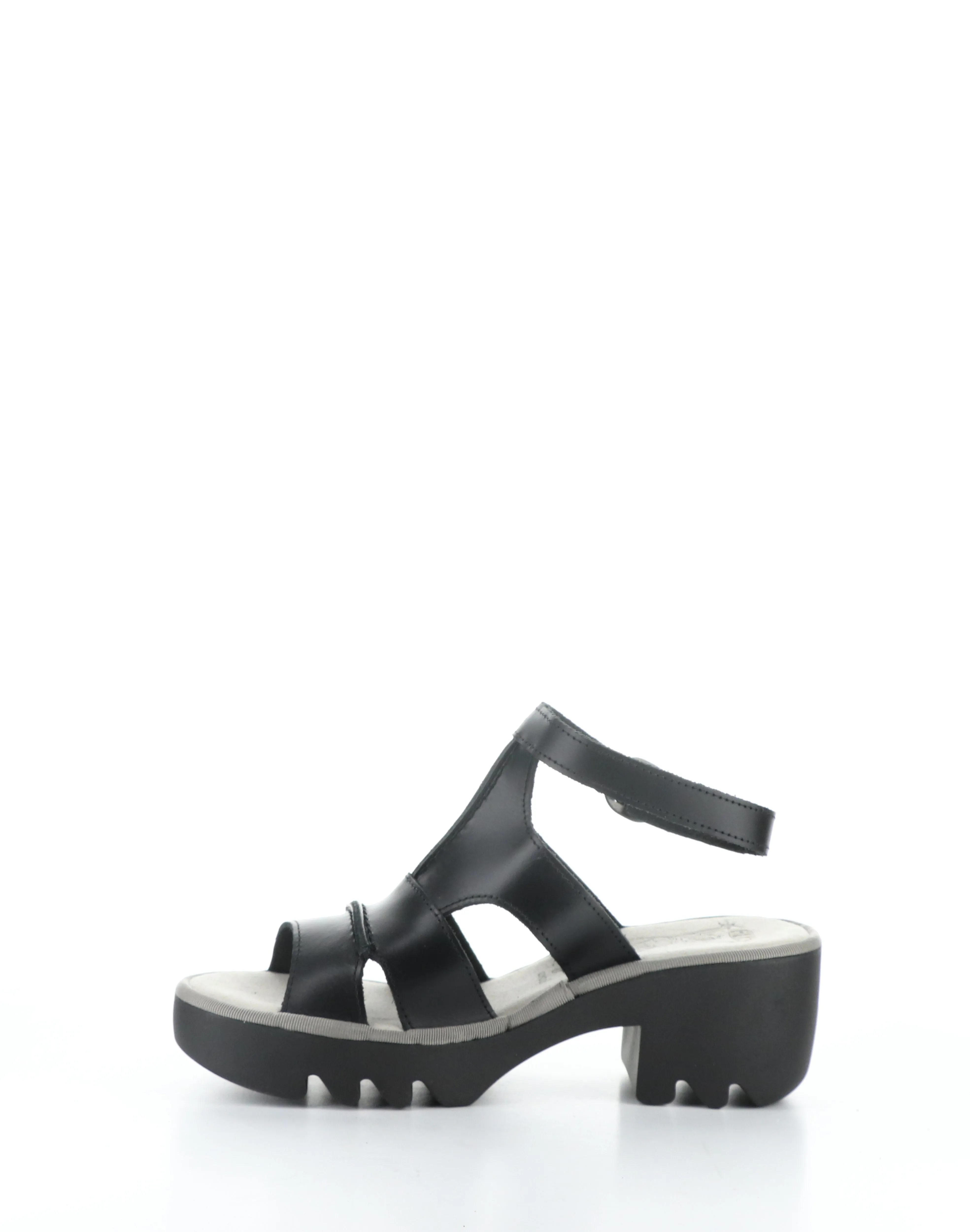 TAWI496FLY 000 BLACK Velcro Sandals