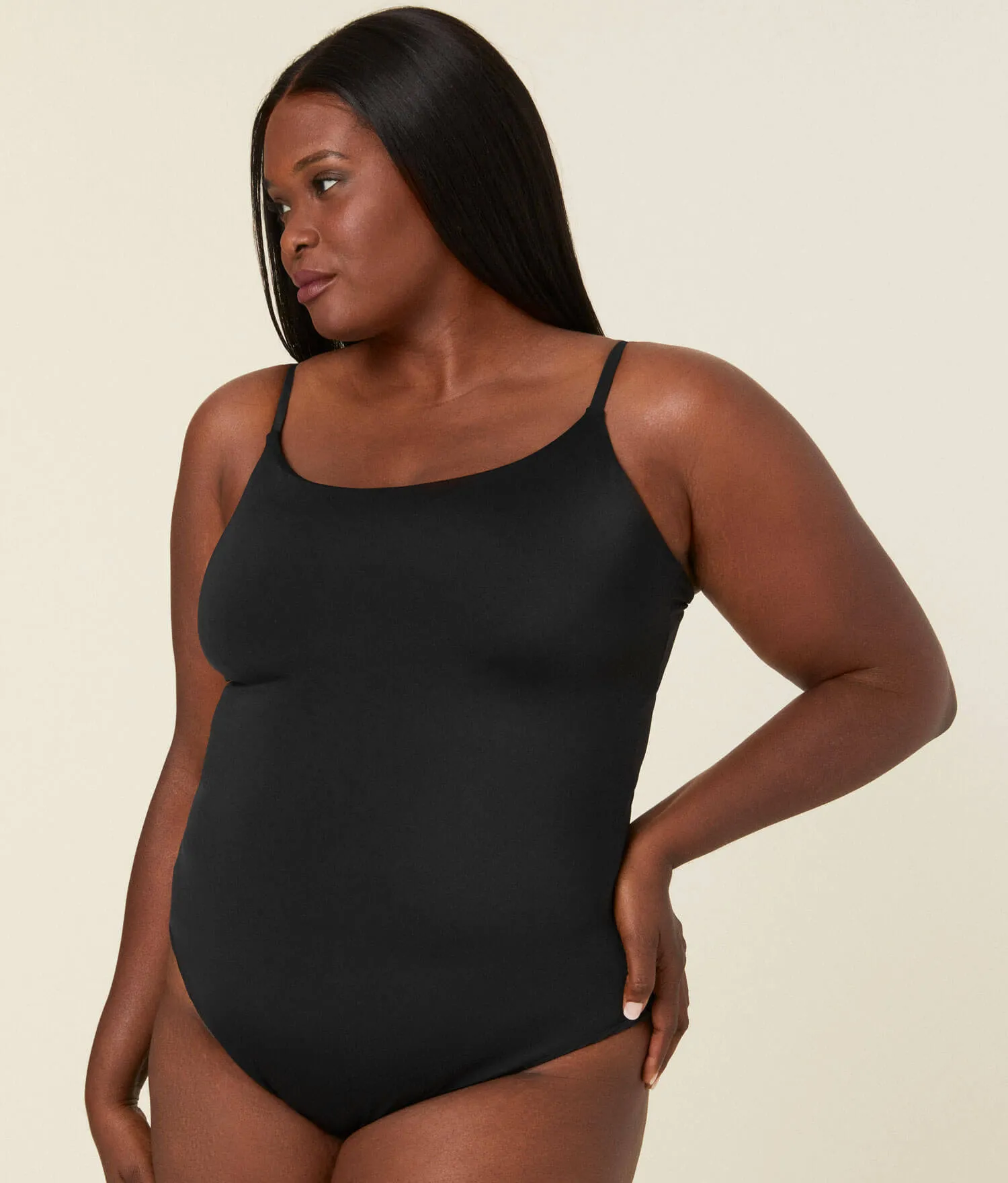 The Jetties One Piece - Flat - Black - Long Torso