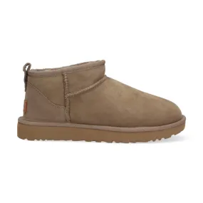 UGG Classic Ultra mini camoscio tortora