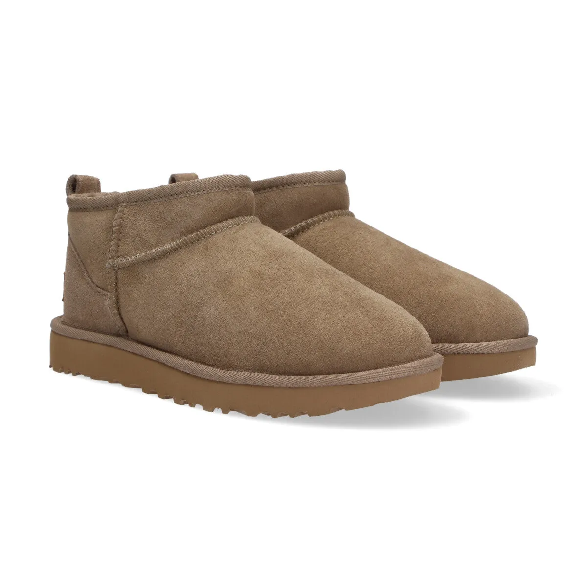 UGG Classic Ultra mini camoscio tortora