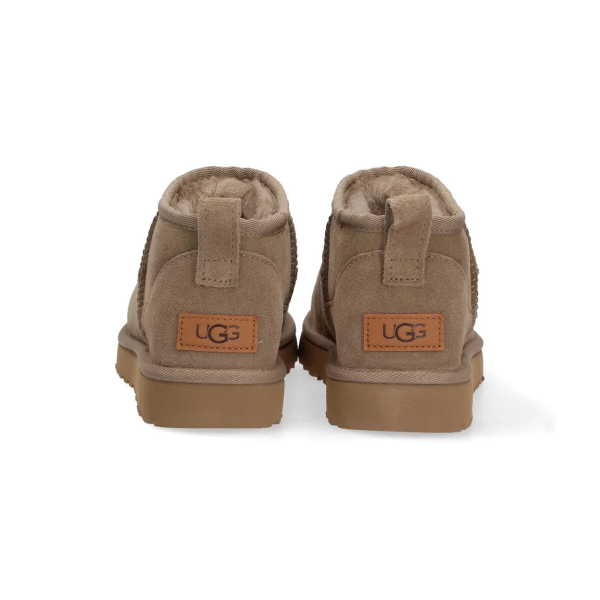 UGG Classic Ultra mini camoscio tortora