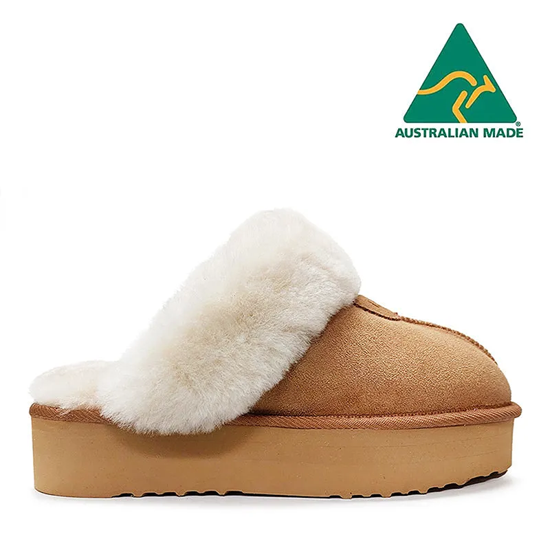 UGG Platform Ladies Scuff- Made in Australia