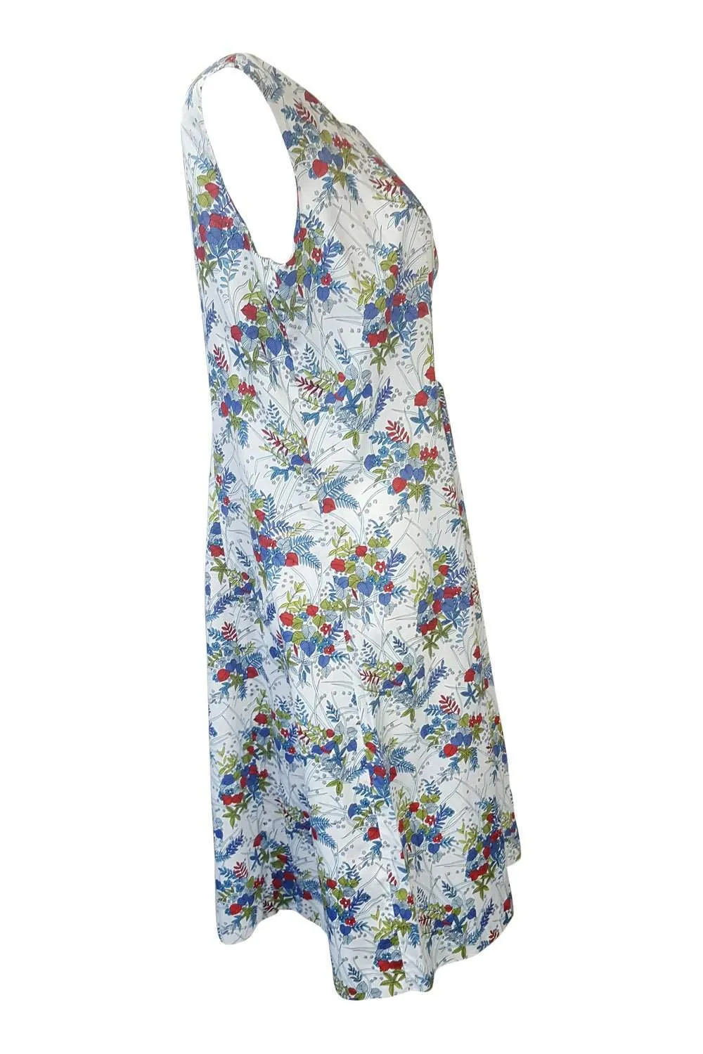 UNLABELLED Vintage 1950s Style Floral Sundress (M/L)