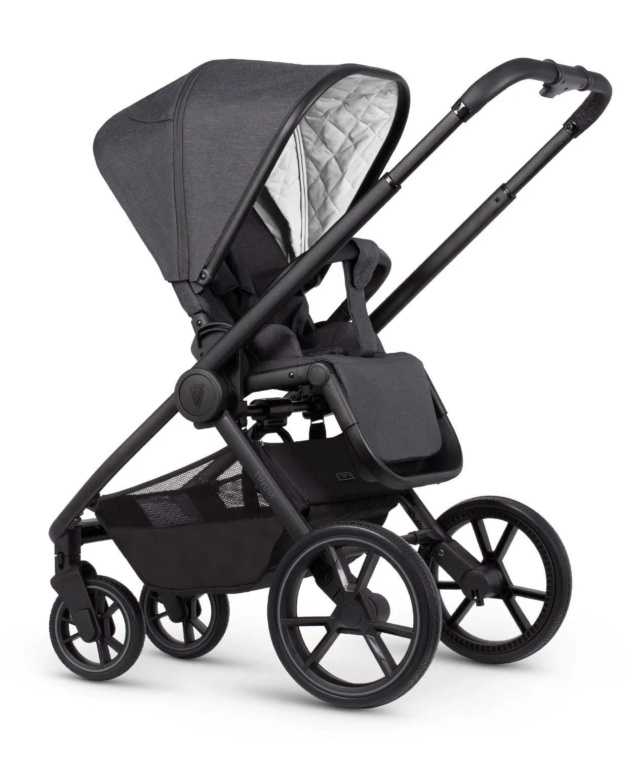 Venicci Tinum Edge 2in1 Pram - Charcoal