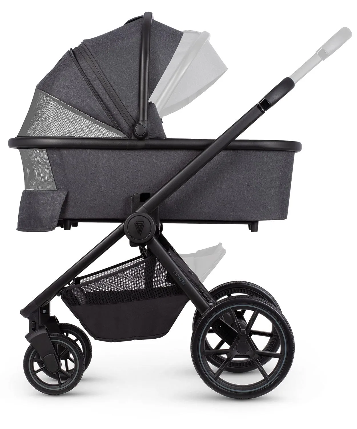 Venicci Tinum Edge 2in1 Pram - Charcoal