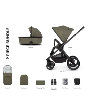 Venicci Tinum Edge 2in1 Pram - Moss