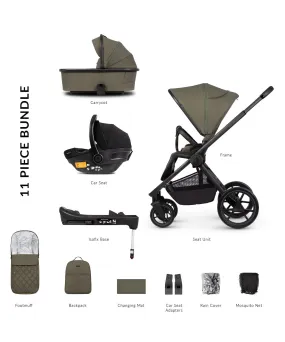 Venicci Tinum Edge 4in1 Travel System - Moss