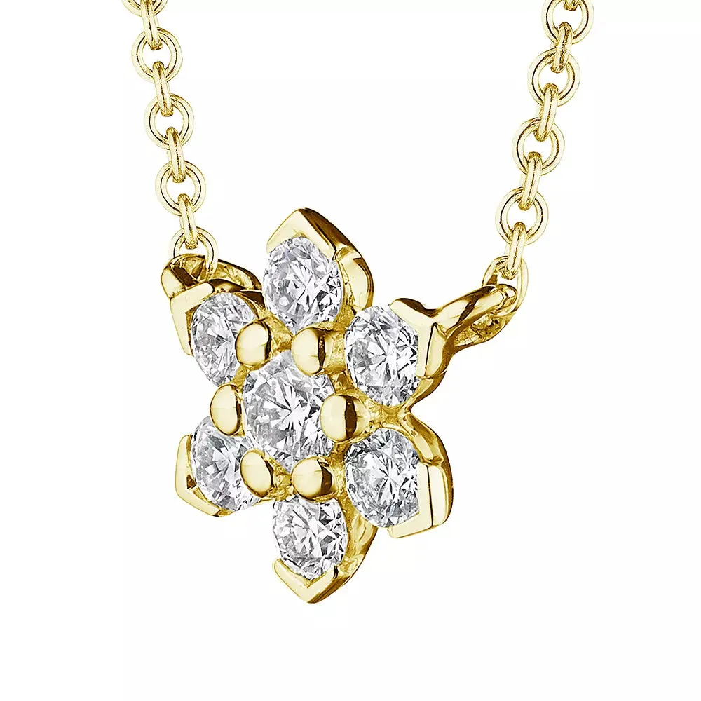 Verragio 18k Gold Ministar Diamond Pendant